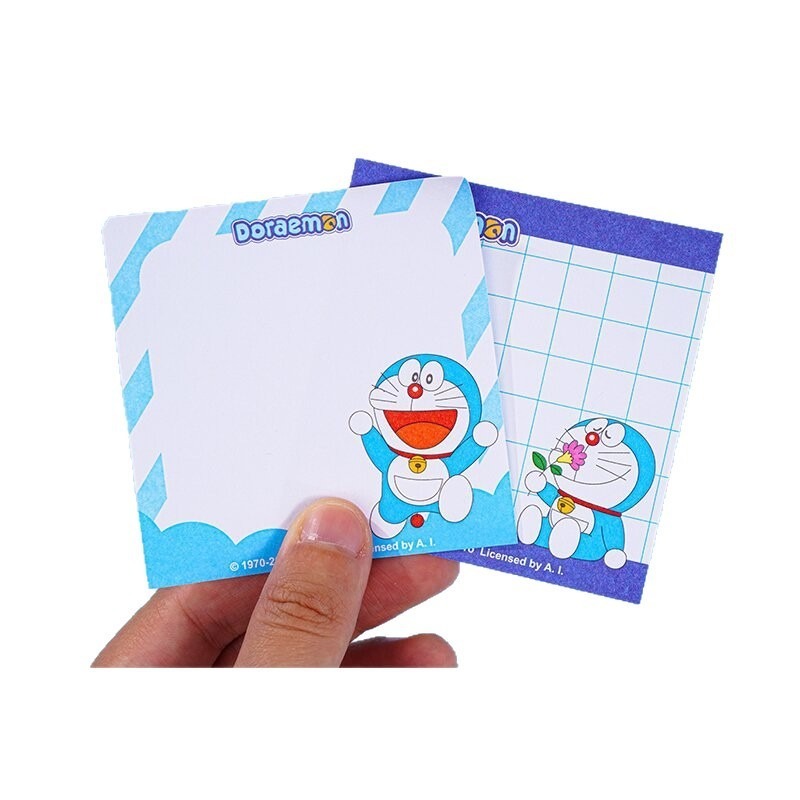 Origami Paper Set - 4 Stück Doraemon Haftnotizen Anime Schul-