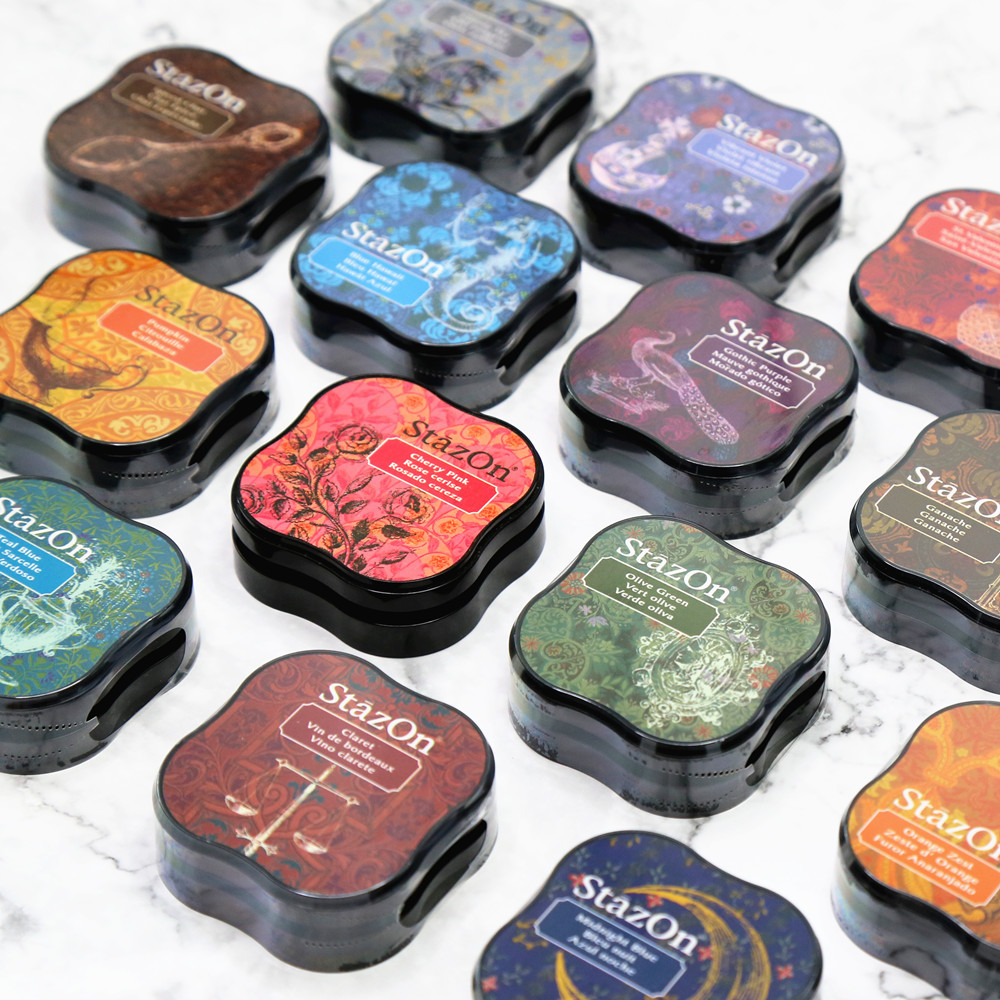 Stamping Ink Pad - 1pctsukineko Inkpads Stazon Mini schnell trocknendes