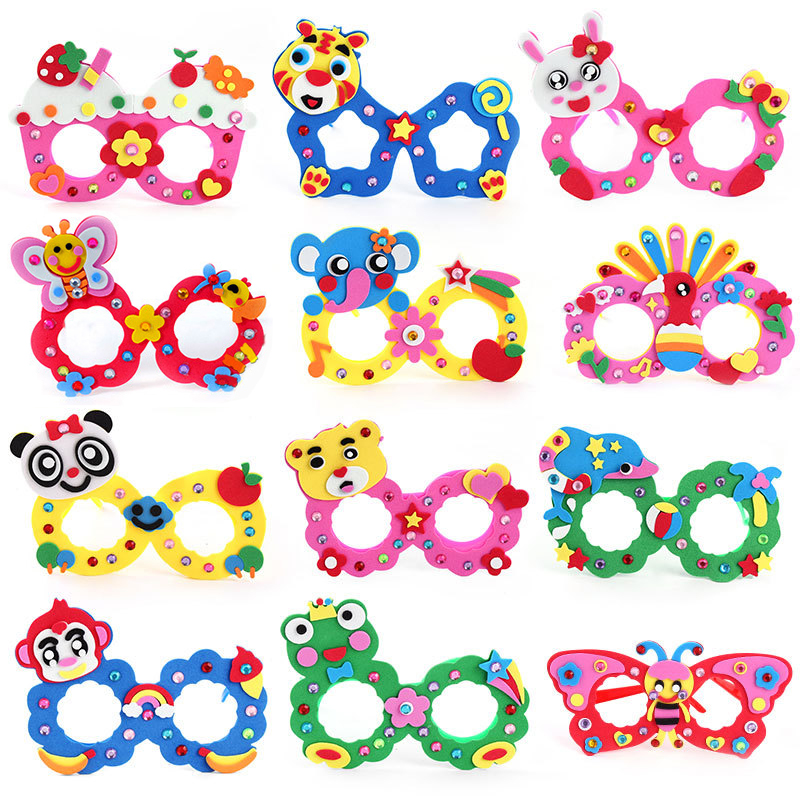 Art Craft Glasses Frames - Kinder DIY Eva Diamant Brille Rahmen