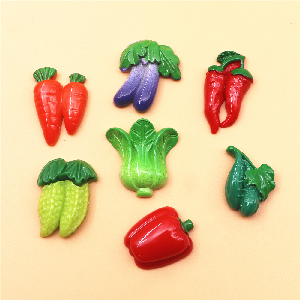 Art Craft Vegetables - 10 stücke Nette Simulation Verschiedene Gemüse