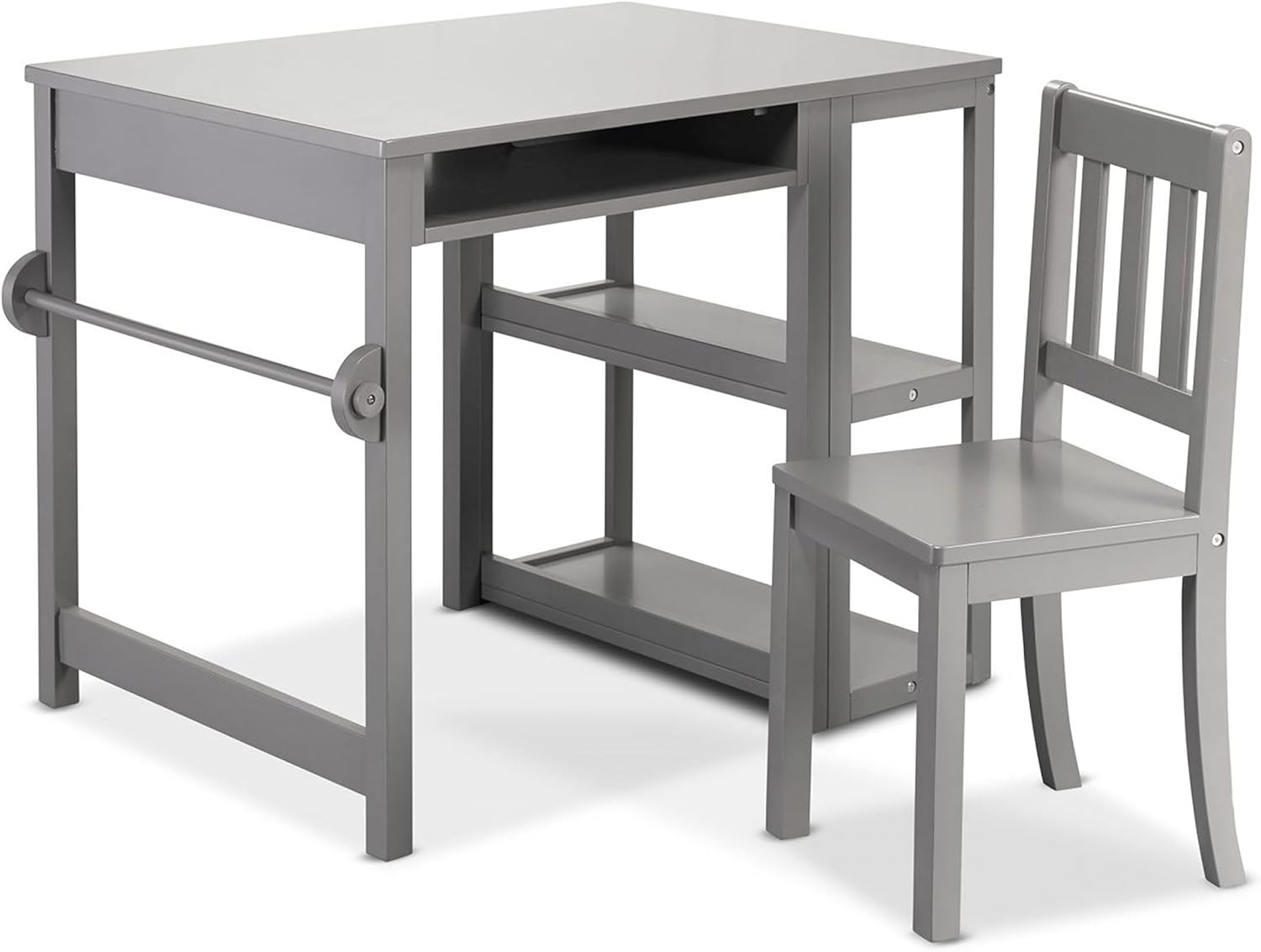 Art And Craft For Nursery - Kinder-Spielstation Tisch- und Stuhl-Set, Holz-Aktivitätstisch mit