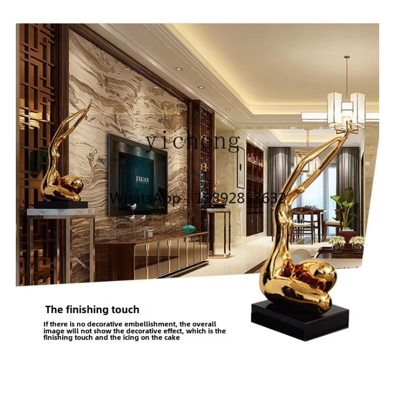 Art Craft Hotel - BB Hotel-Lobby-Dekoration Kreative Abstrakte Galvanisierte Skulptur