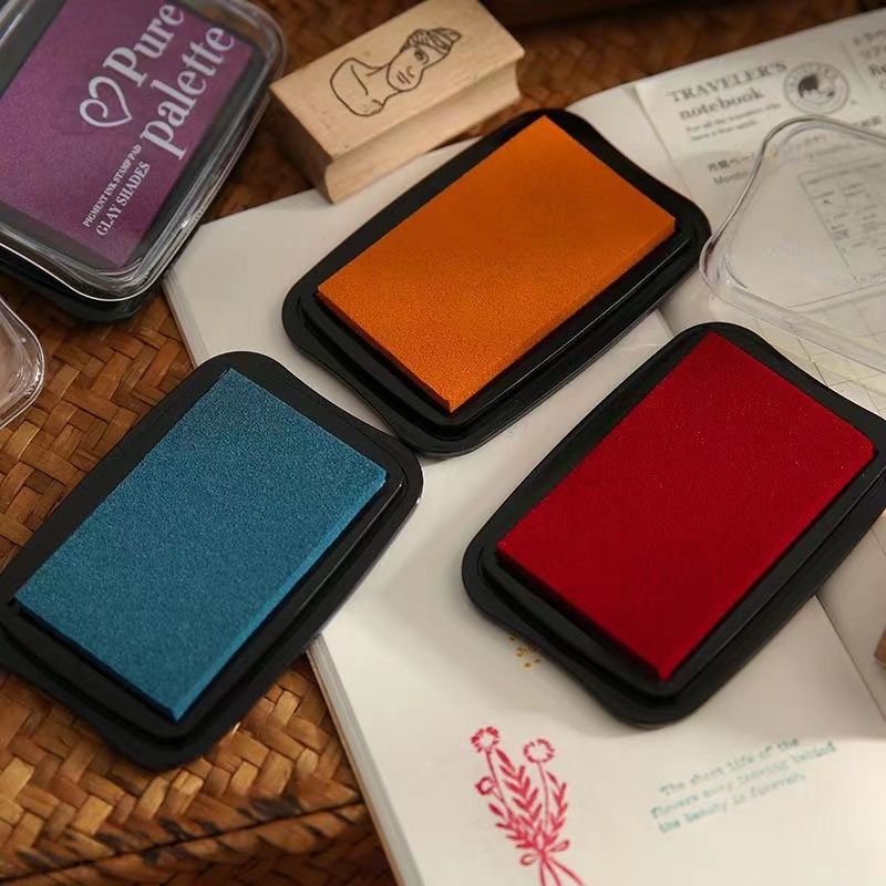 Stamping Ink Pad - 1 Stück Vintage Farbstempelkissen für Scrapbooking