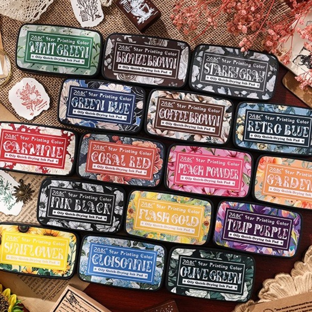 Stamping Ink Pad - Bunte mehrfarbige Stempelkissen, Planer, Stempel, Kunst,