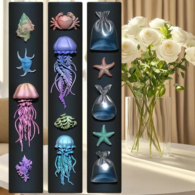 Art Craft Jellyfish - Maniküre-Form für Nagelkunst; 3D Ocean Series