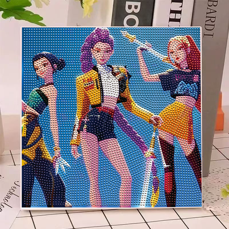 Art Craft Kit - Anime Hunters Girls Lumi Mila Zoi