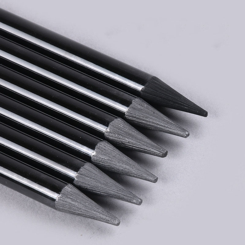 Sketching Charcoal Set - Professionelle Holzfreie Kohlezeichenstifte 3er-Set Weich/Mittel/Hart Skizzen-Zeichenstifte