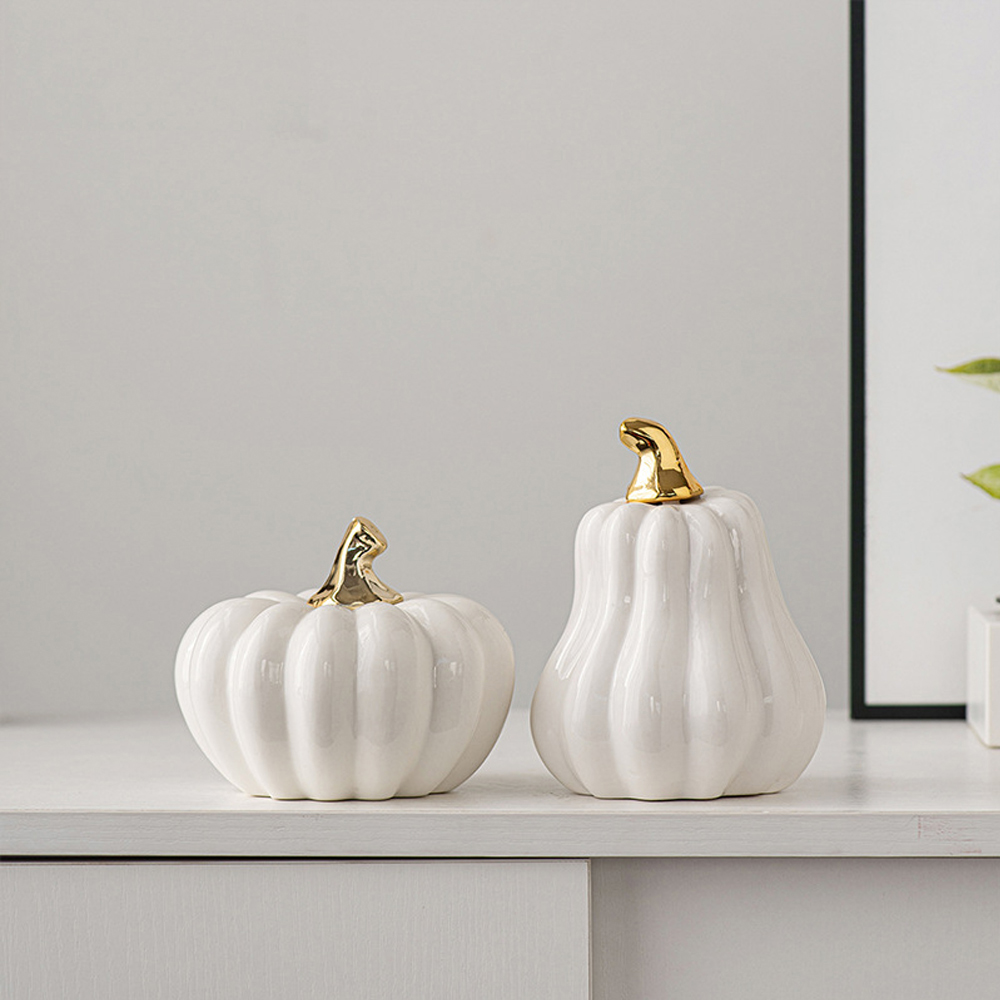 Art Craft Vegetables - Europäischen Stil Gold oder Weiß Keramik
