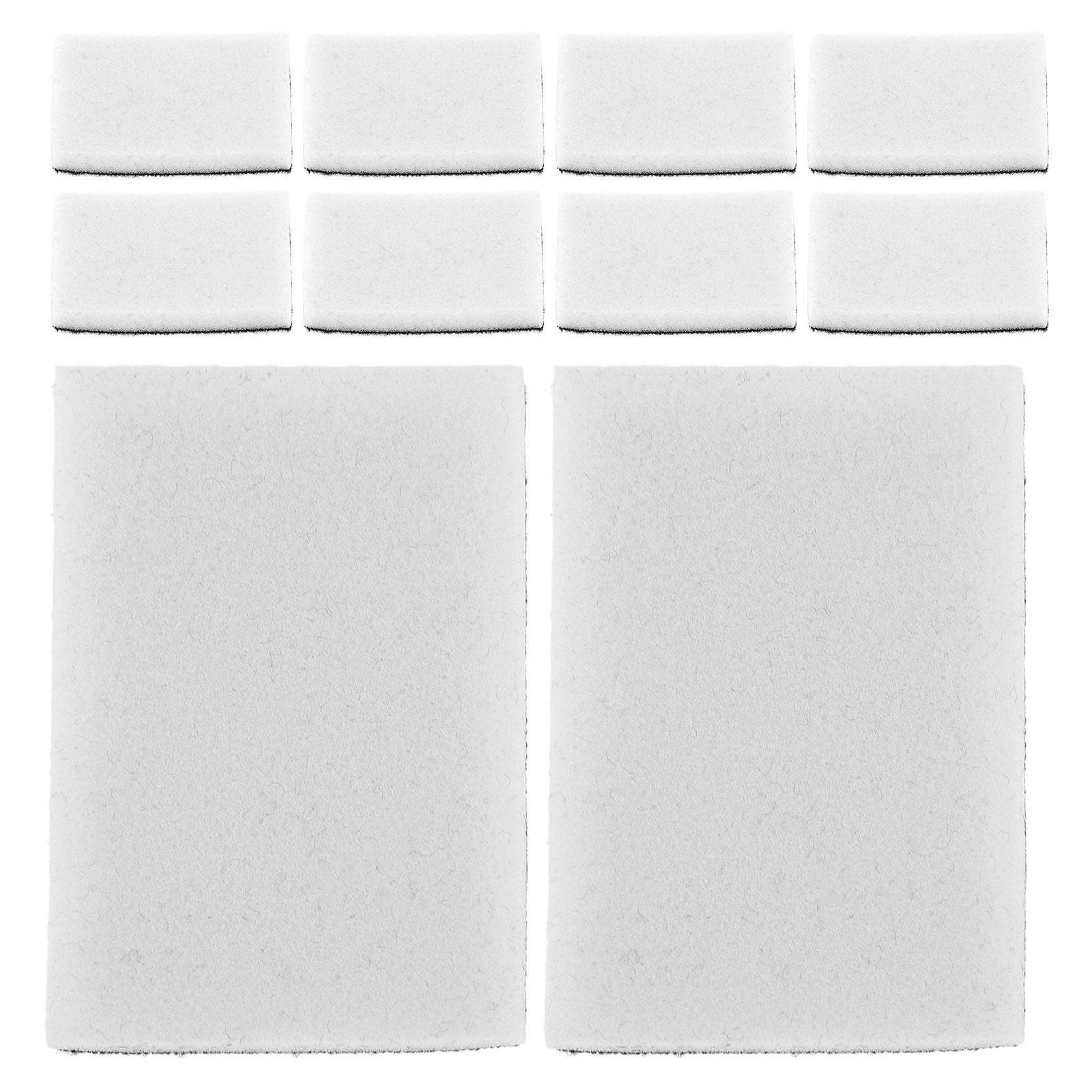 Stamping Ink Pad - 10 Stück quadratische Schaumstoffpads für Mini-Tintenmischwerkzeuge,