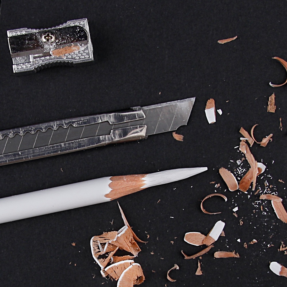 Sketching Charcoal Set - 3Pcs Weiche/Medium/Hart Kohlestifte Set Zeichnung Bleistift