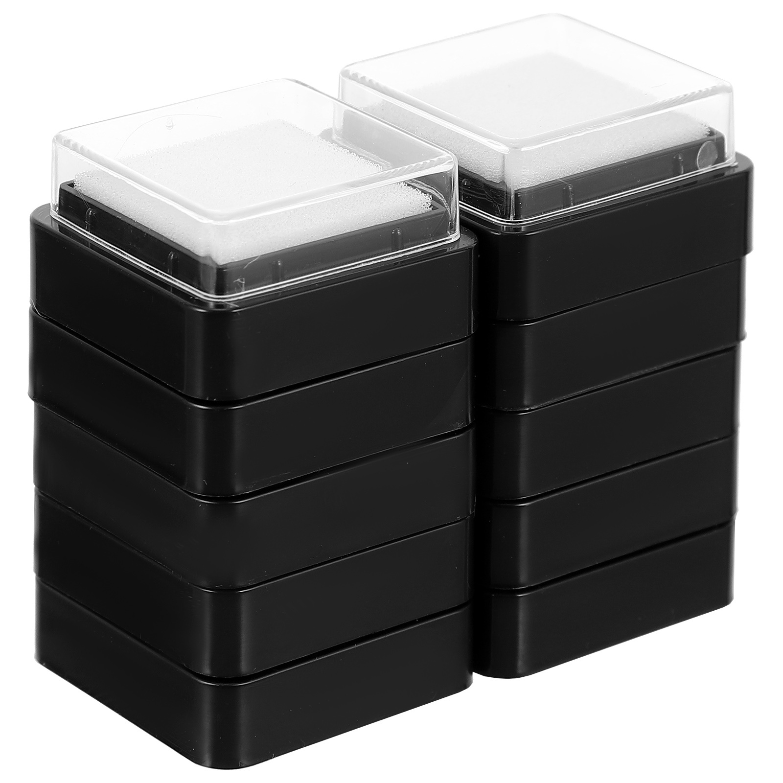 Stamping Ink Pad - 10 Stück leere Stempelkissen, Mehrzweck-DIY-Stempelkissen, Widerstand