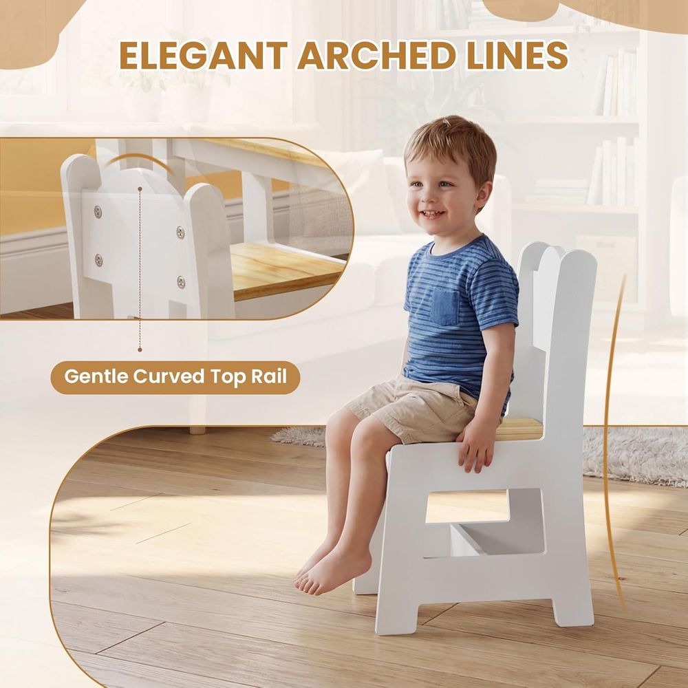 Kindertisch und 2 Stühle, Klei – Art And Craft For Nursery Bewertung und Preis