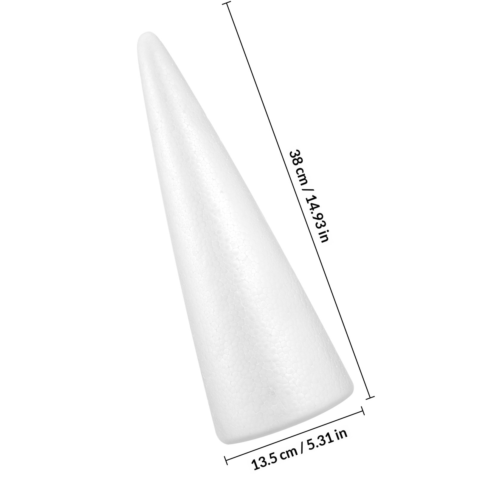 2 Stück Schaumstoff-Kegel in W – Art Craft Preschool Bewertung und Preis