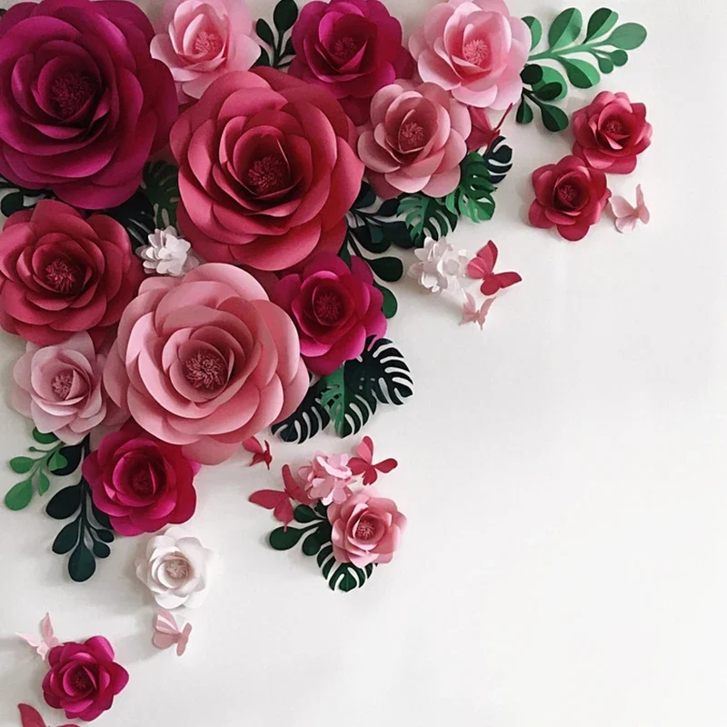 DIY künstliche große Papier Ro – Art And Craft For Nursery Bewertung und Preis