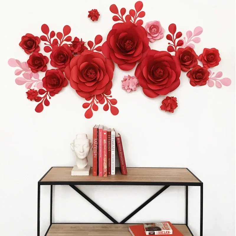 DIY künstliche große Papier Ro – Art And Craft For Nursery Bewertung und Preis