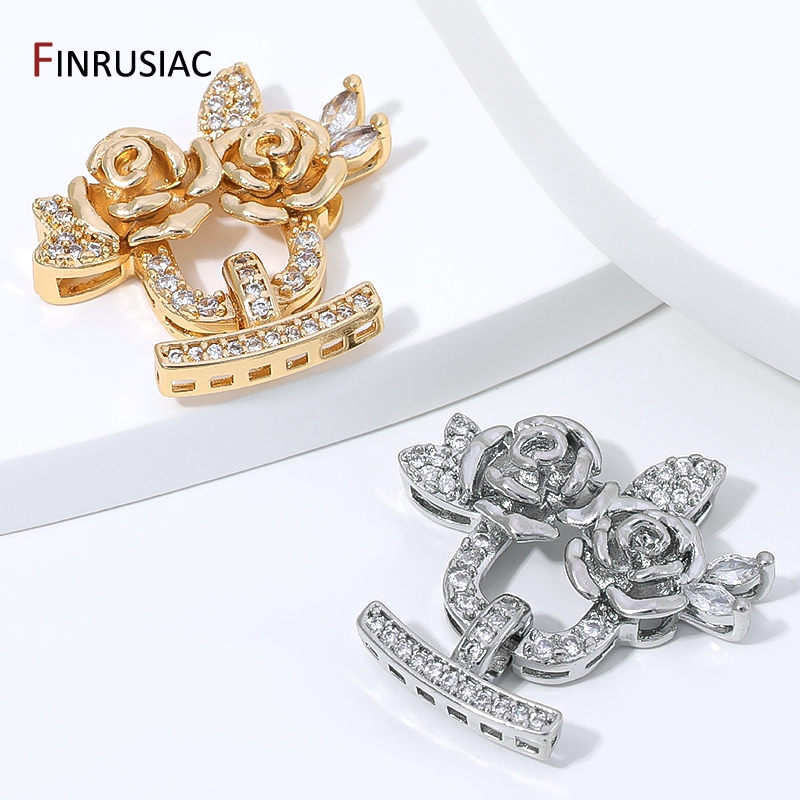 14K vergoldete Messing-Zirkon- – Art Craft Flower Bewertung und Preis