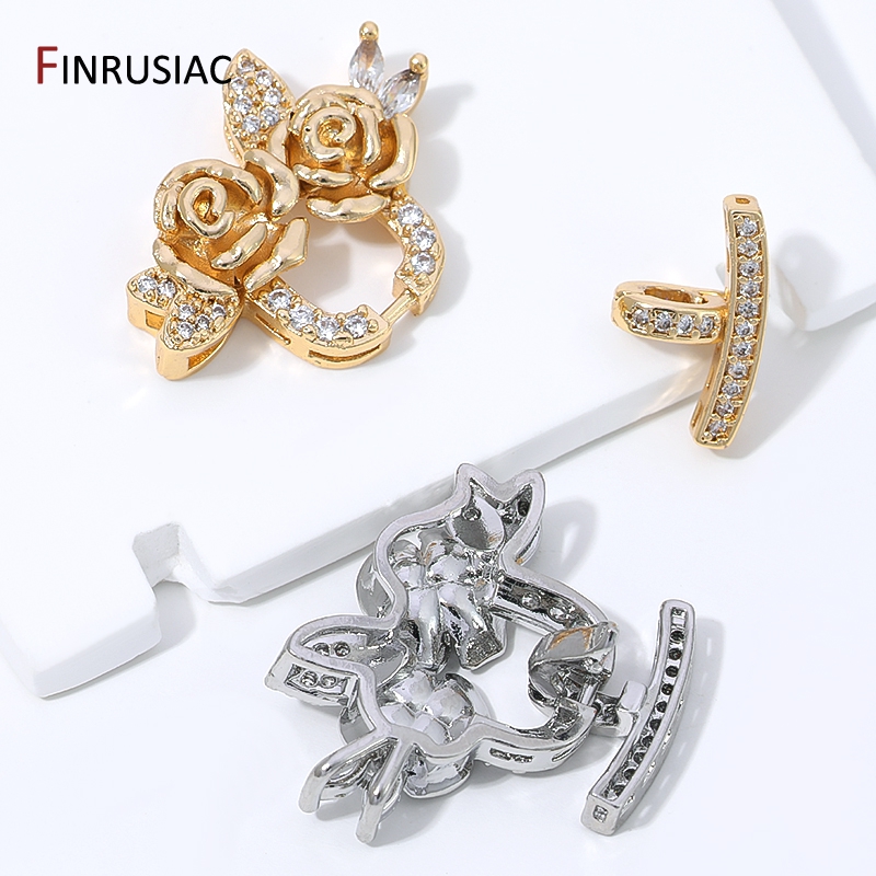 14K vergoldete Messing-Zirkon- – Art Craft Flower Bewertung und Preis