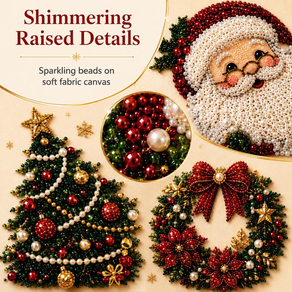 Weihnachtsmann Perlen-Kunst DI – Art Craft Kit Bewertung und Preis