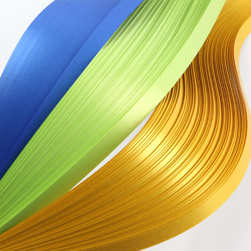 Perlglanz-Papierstreifen mit m – Art Quilling Craft Bewertung und Preis