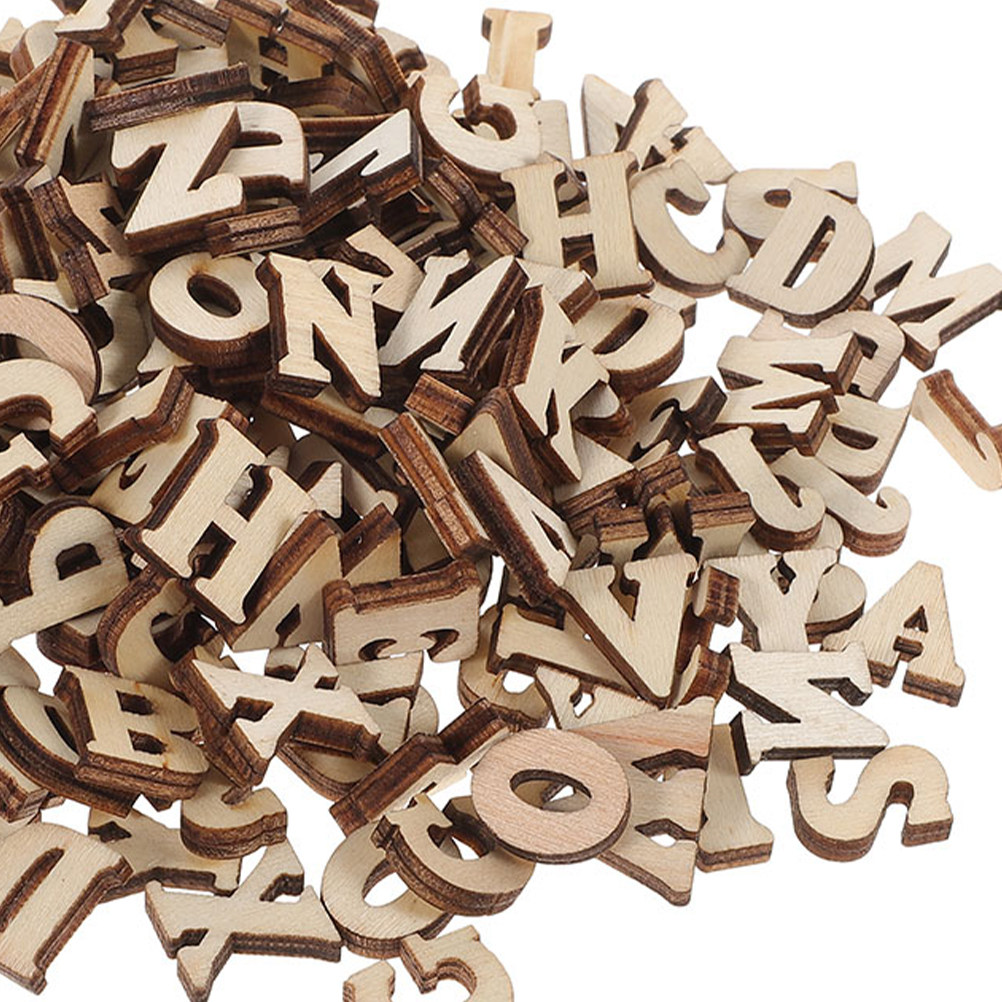 416 Stück Kleine Holz-Alphabet – Art And Craft For Nursery Bewertung und Preis