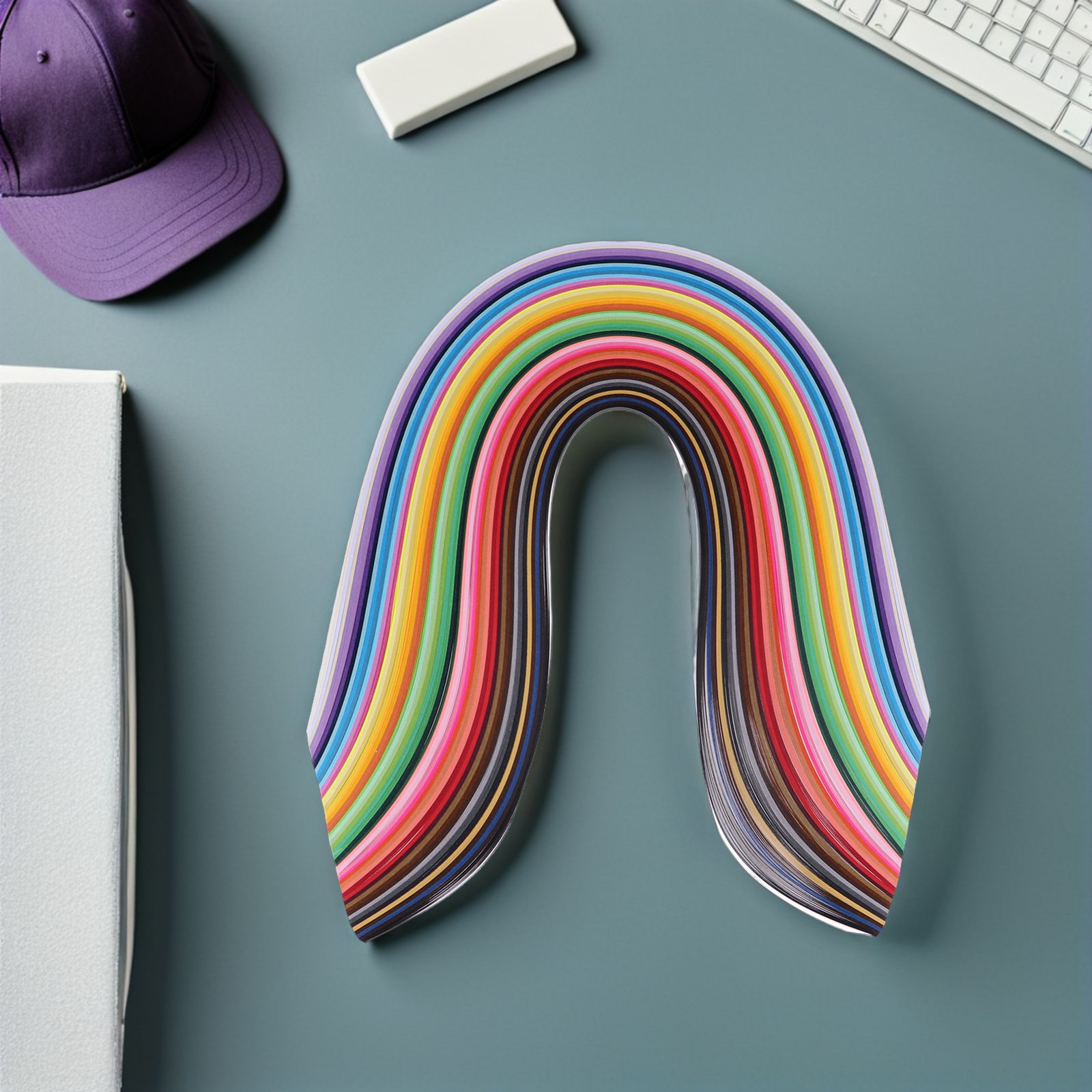 1000 Stück mehrfarbige Quillin – Art Quilling Craft Bewertung und Preis