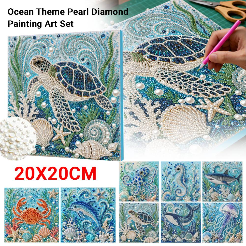 Ozean-Thema DIY Perlen-Diamant – Art Craft Jellyfish Bewertung und Preis