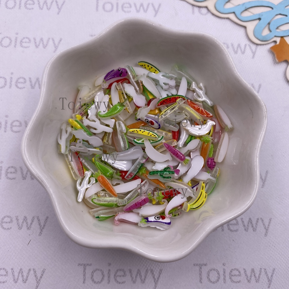 100 Stück bunte Glitzer-Gemüse – Art Craft Vegetables Bewertung und Preis