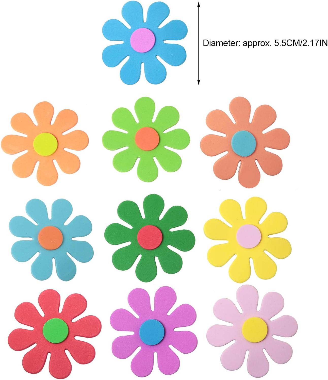 3D-Blumen-Schaumstoffaufkleber – Art Craft Flower Bewertung und Preis