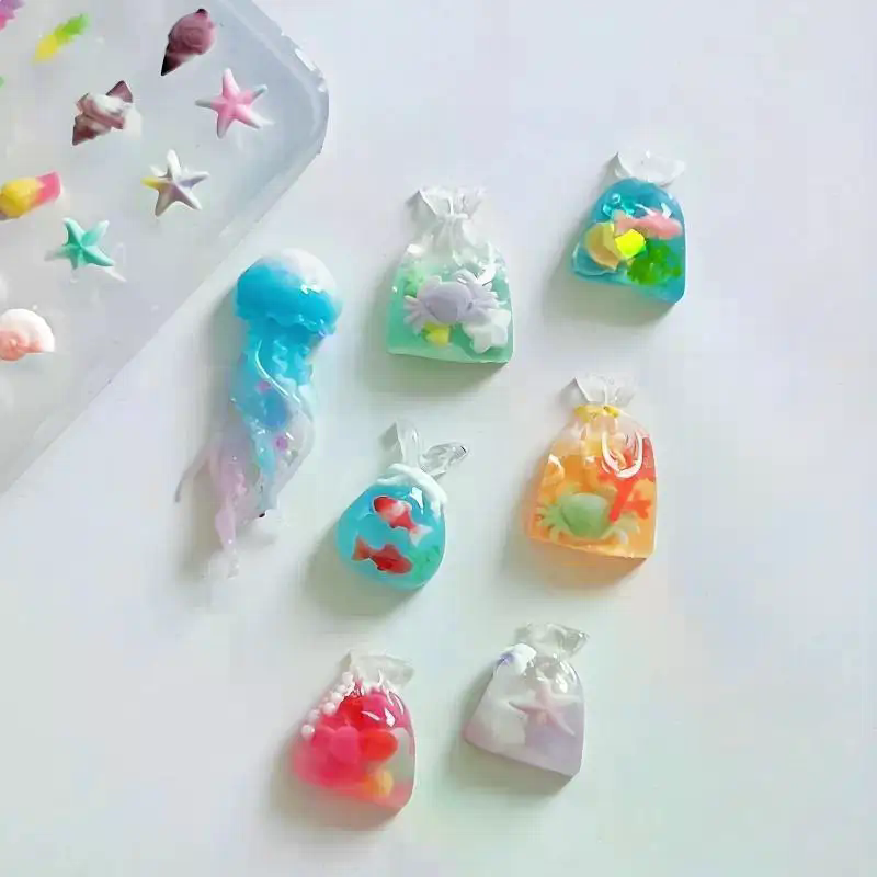 3D-Ozean-Serie Silikonformen f – Art Craft Jellyfish Bewertung und Preis