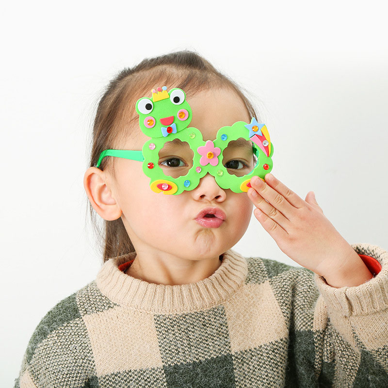Kinder DIY Eva Diamant Brille  – Art Craft Glasses Frames Bewertung und Preis