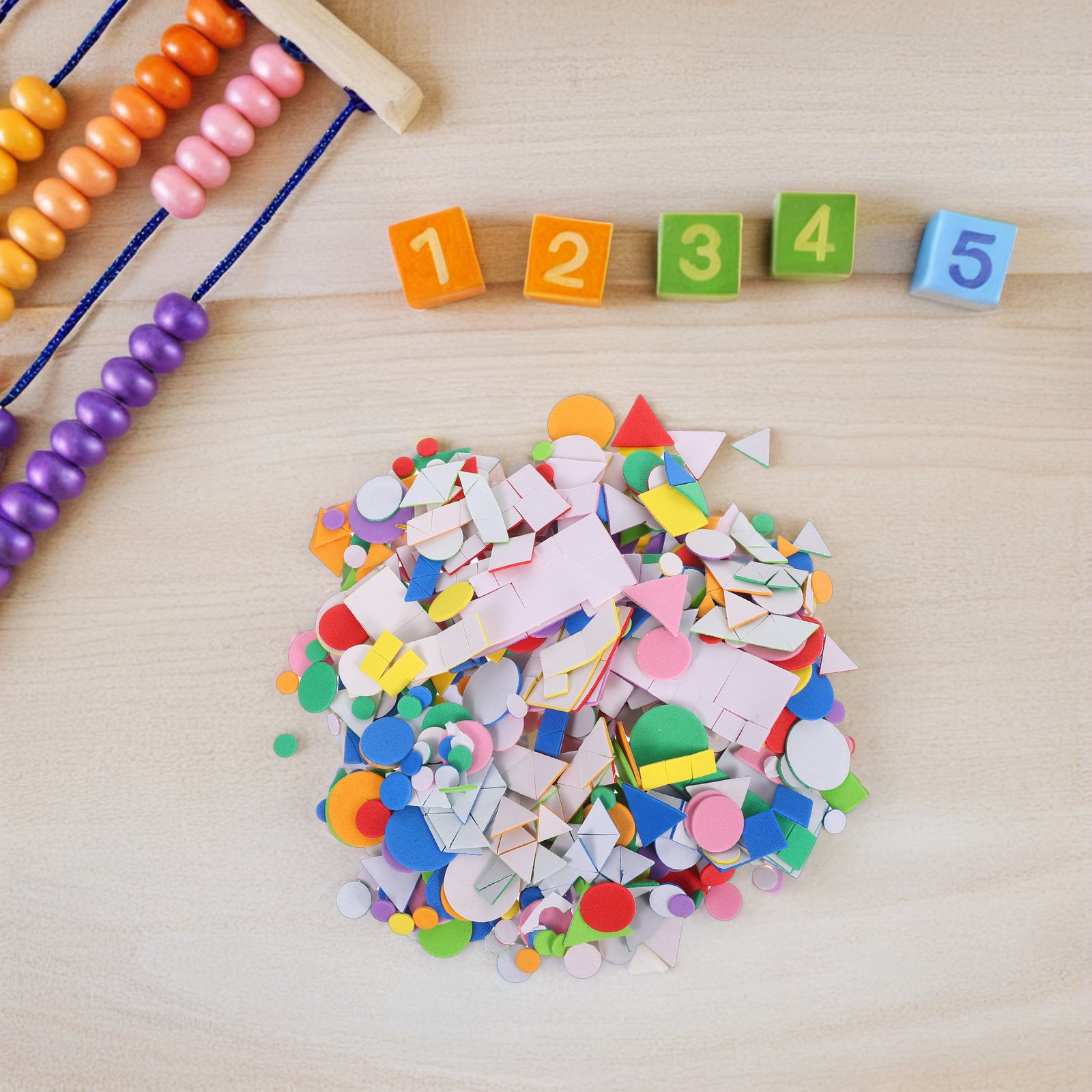 960 Stück selbstklebende Kinde – Art Craft Preschool Bewertung und Preis
