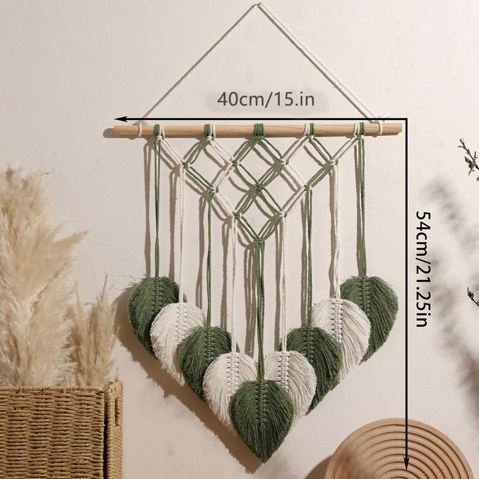 Gewebter Makramee-Wandbehang,  – Art And Craft For Nursery Bewertung und Preis