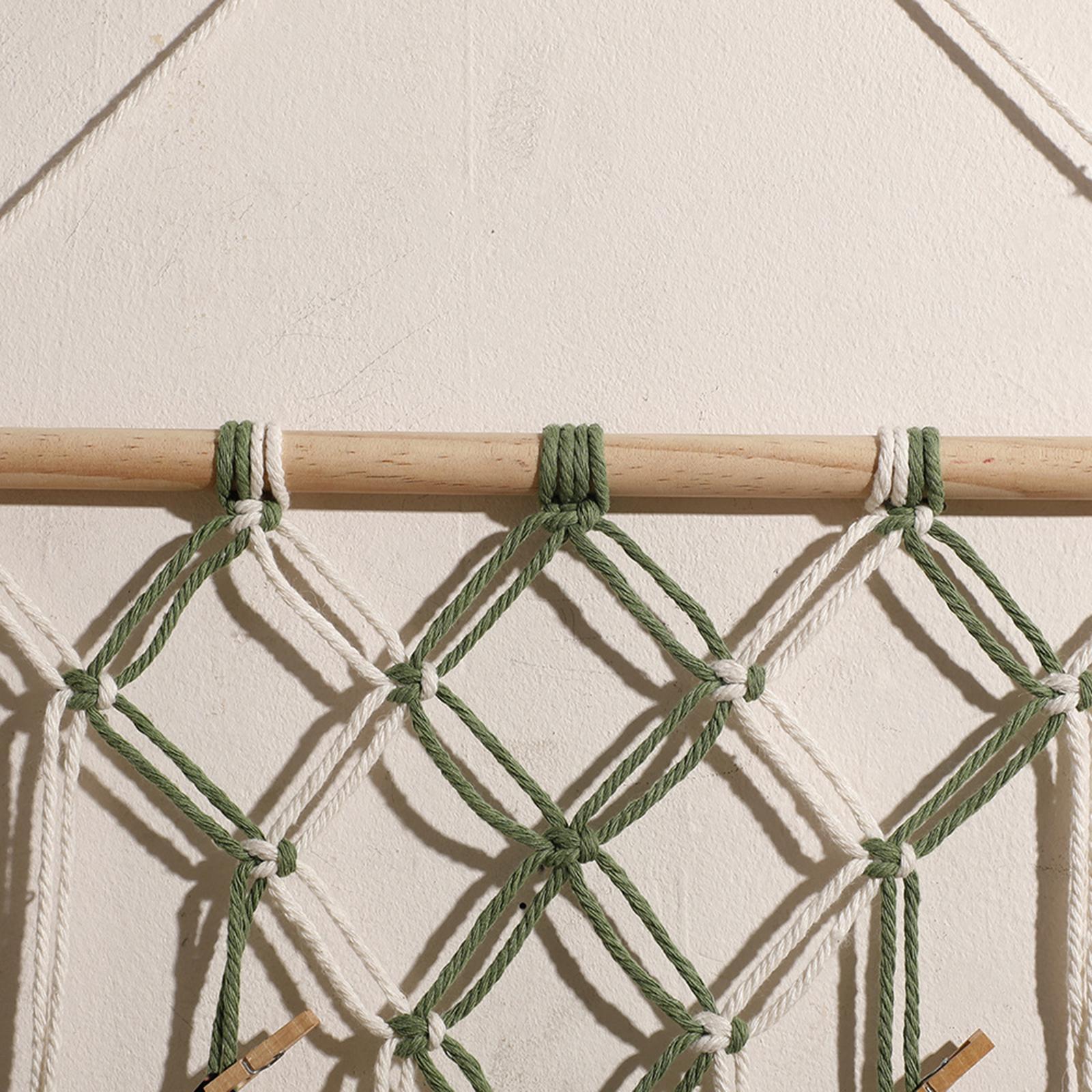 Gewebter Makramee-Wandbehang,  – Art And Craft For Nursery Bewertung und Preis
