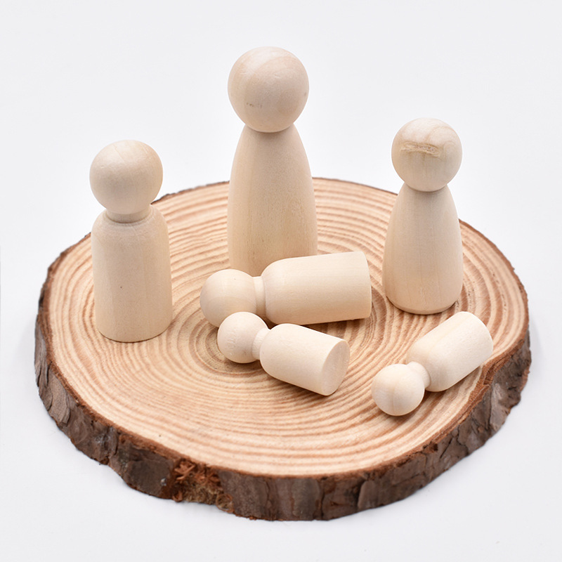 5 Stück Unfertige Holzpuppen-K – Art And Craft For Nursery Bewertung und Preis