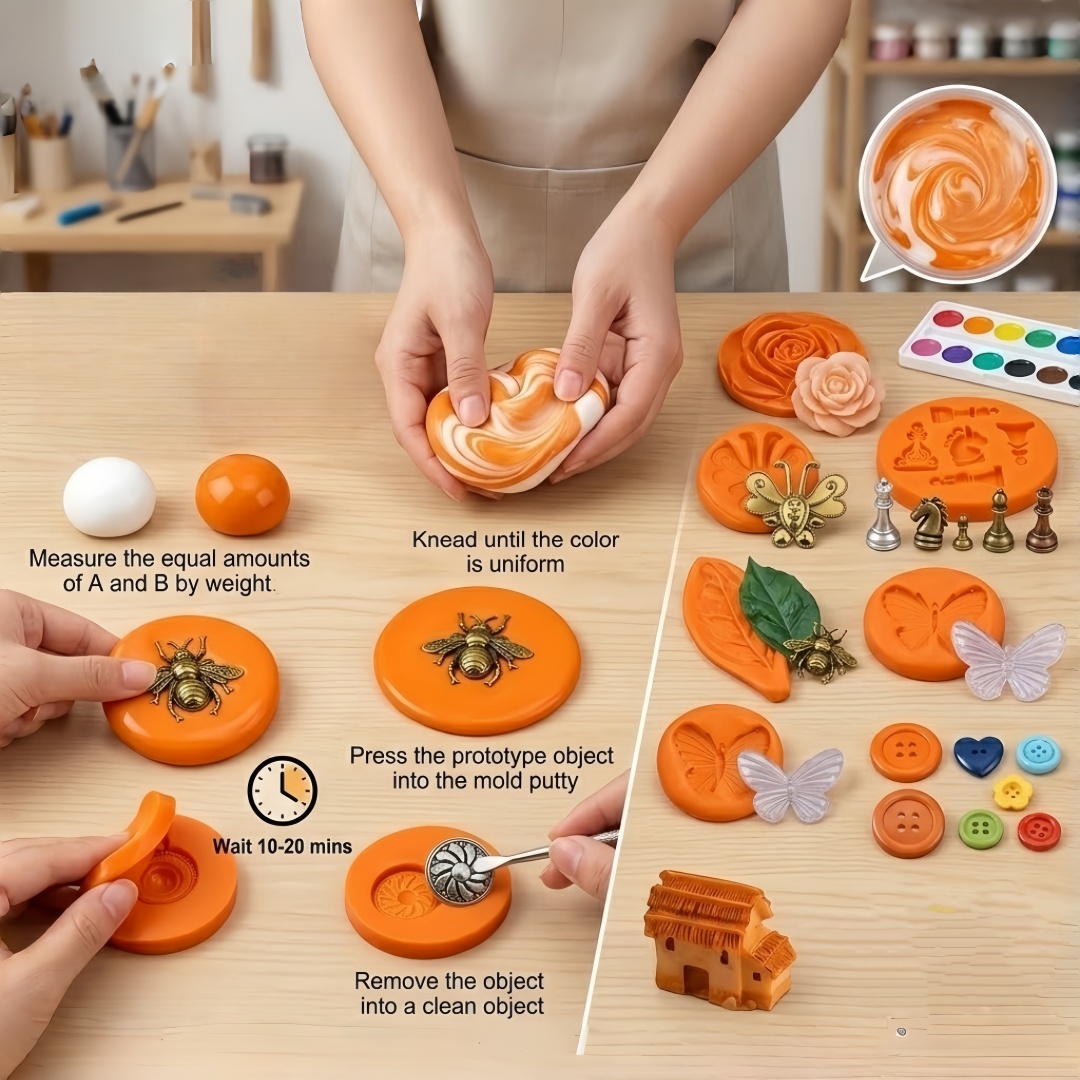 Silikonknetmasse DIY-Bastelset – Art Craft Kit Bewertung und Preis