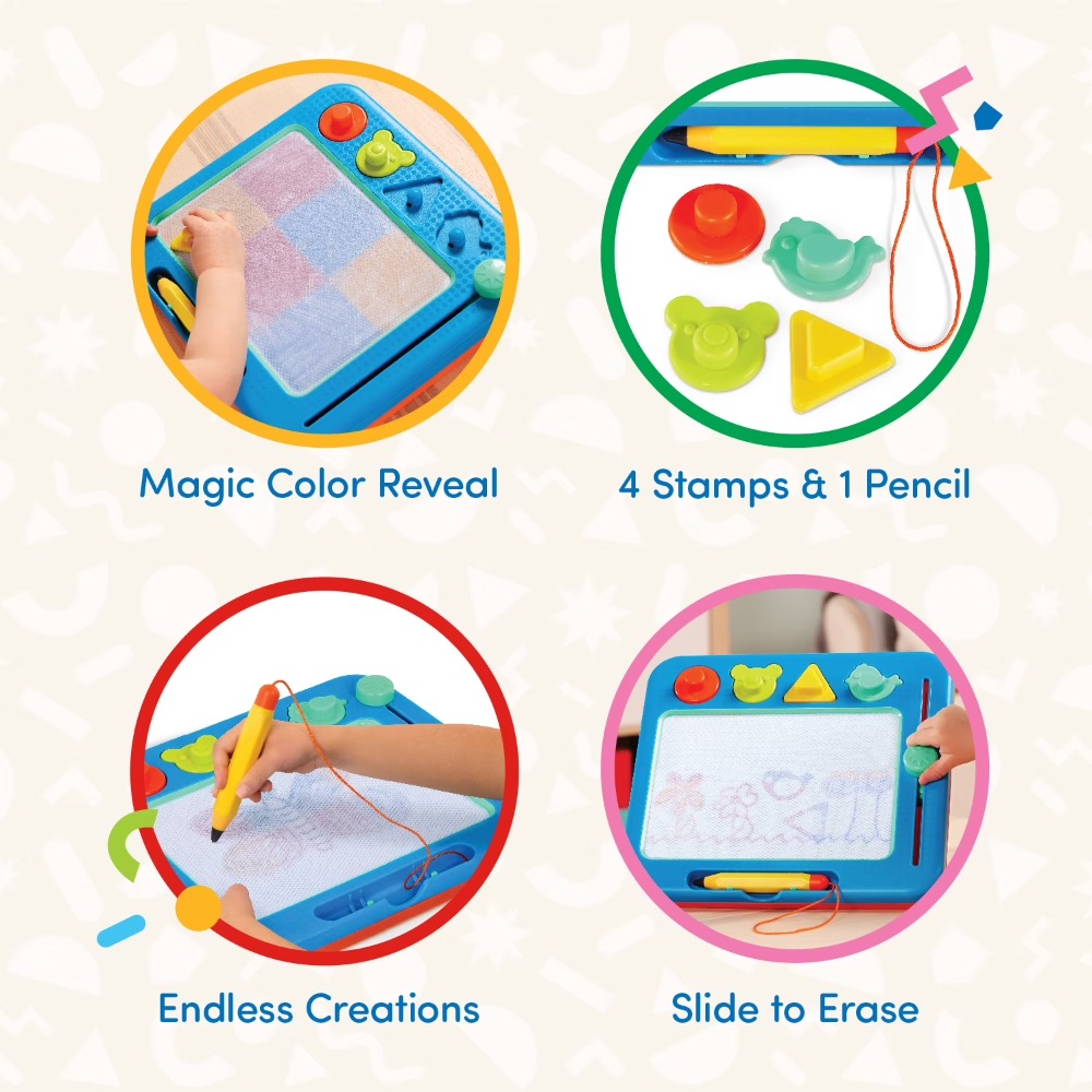 Einfache Magnetische Zeichenta – Art Craft Preschool Bewertung und Preis