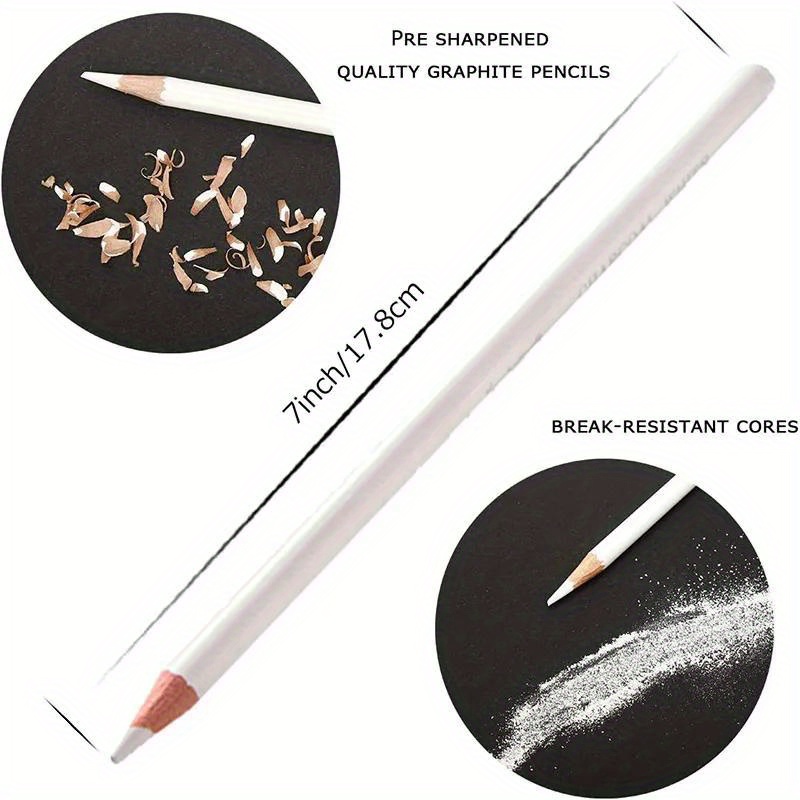 3/6-teiliges weißes Kohlestift – Sketching Charcoal Set Bewertung und Preis
