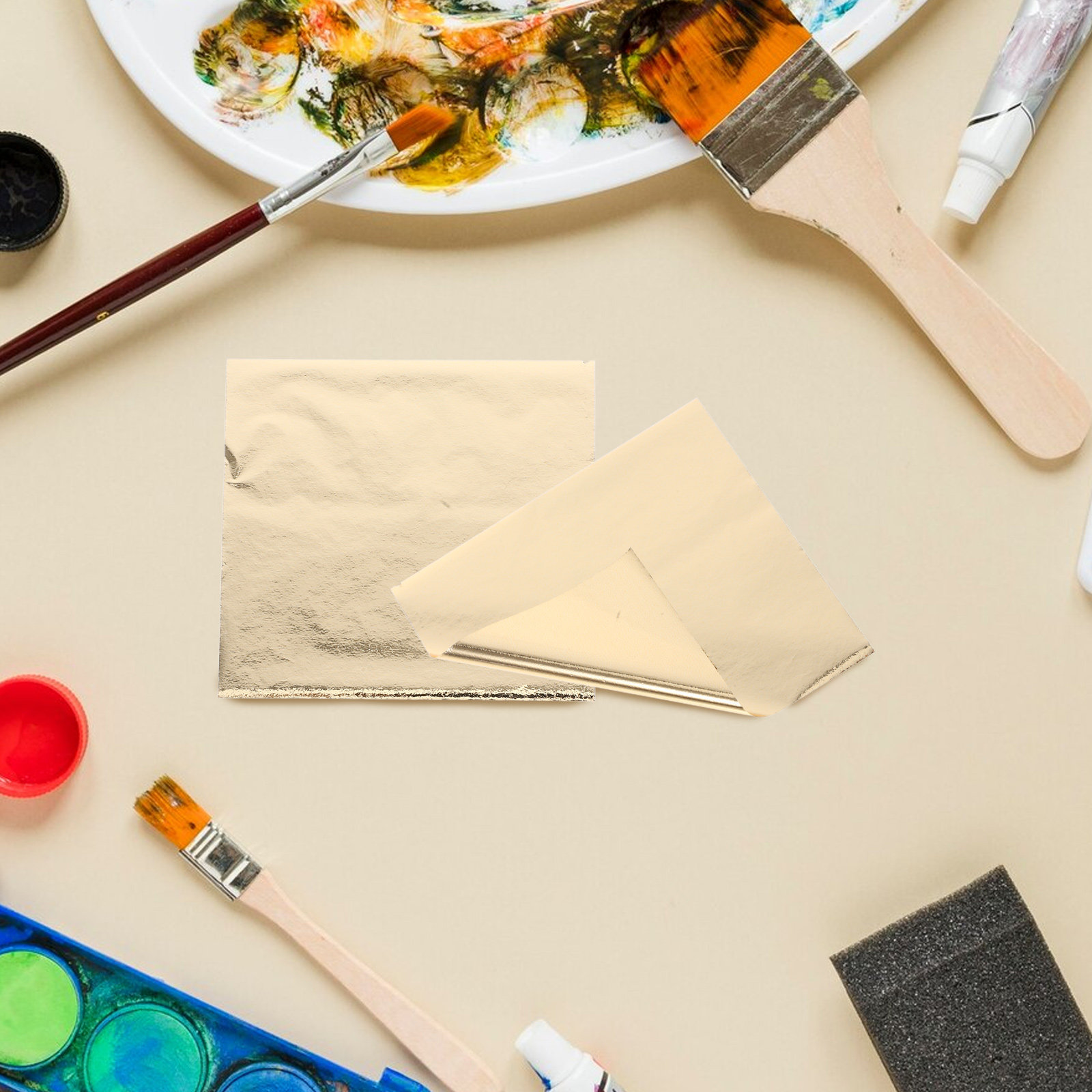 100 Stück Goldfolienblätter, B – Art Craft Easy With Paper Bewertung und Preis