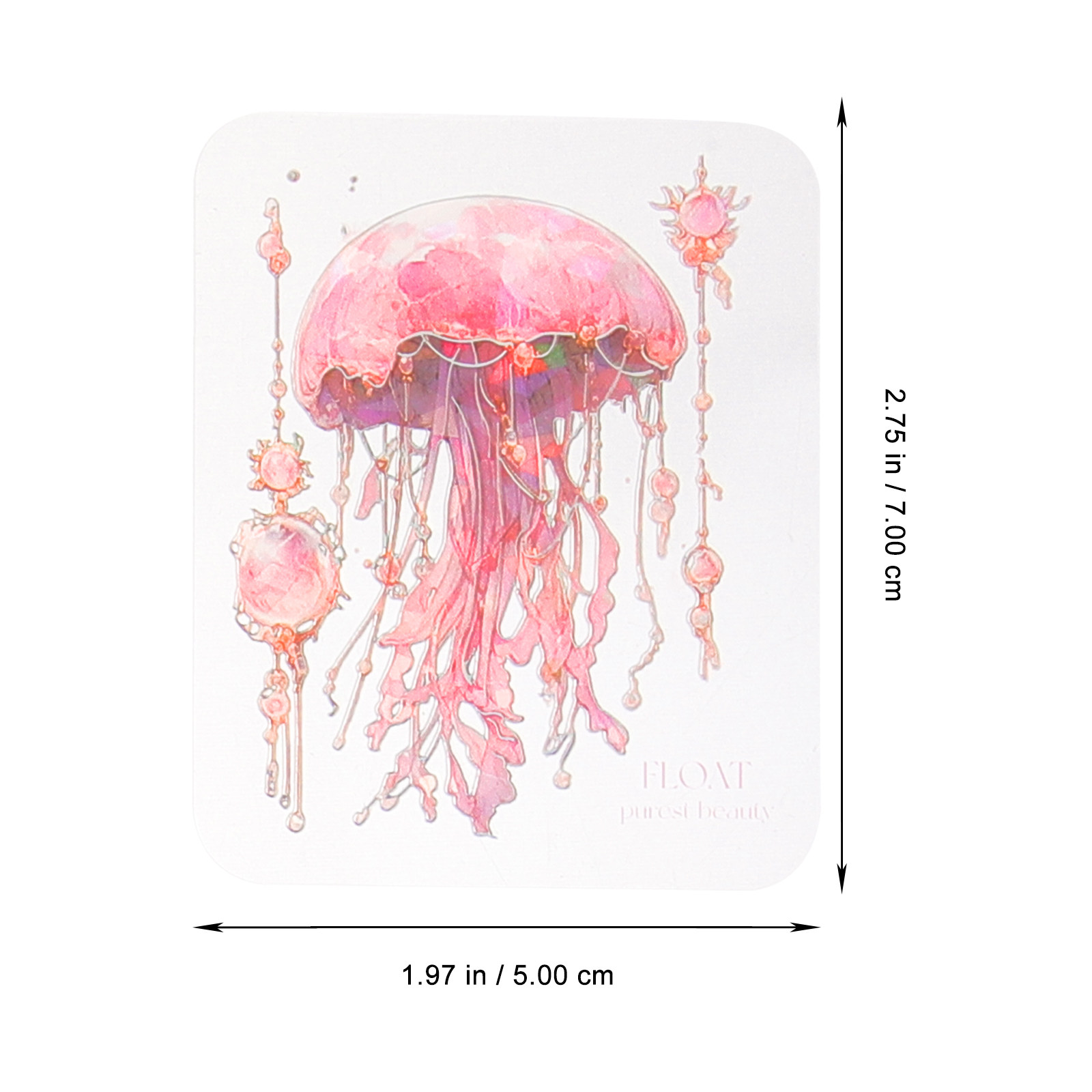 120 Stück Quallen-Aufkleber, M – Art Craft Jellyfish Bewertung und Preis
