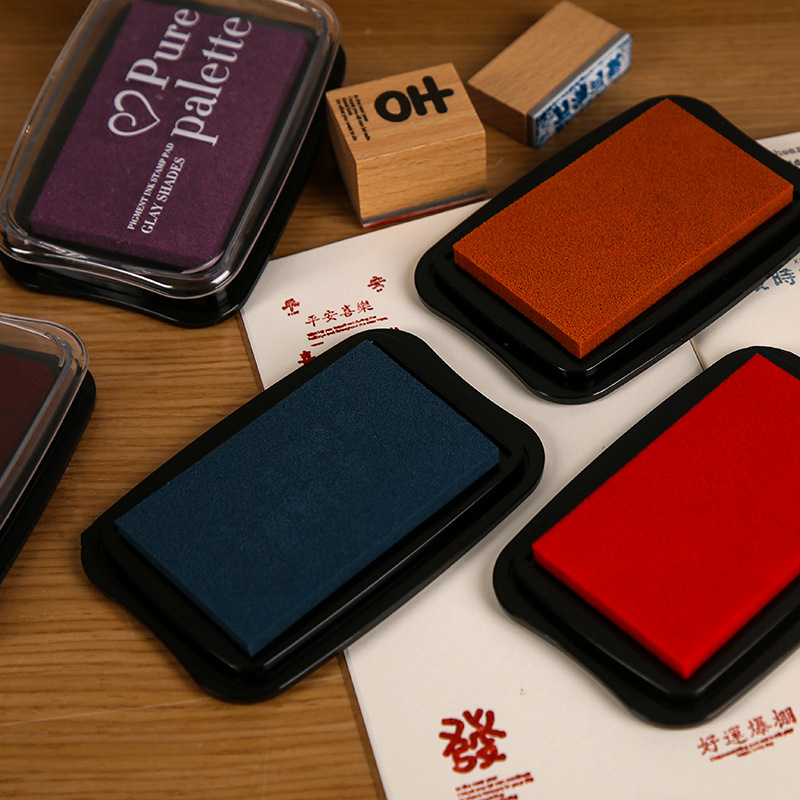 12 Farben Vintage einfarbig gr – Stamping Ink Pad Bewertung und Preis
