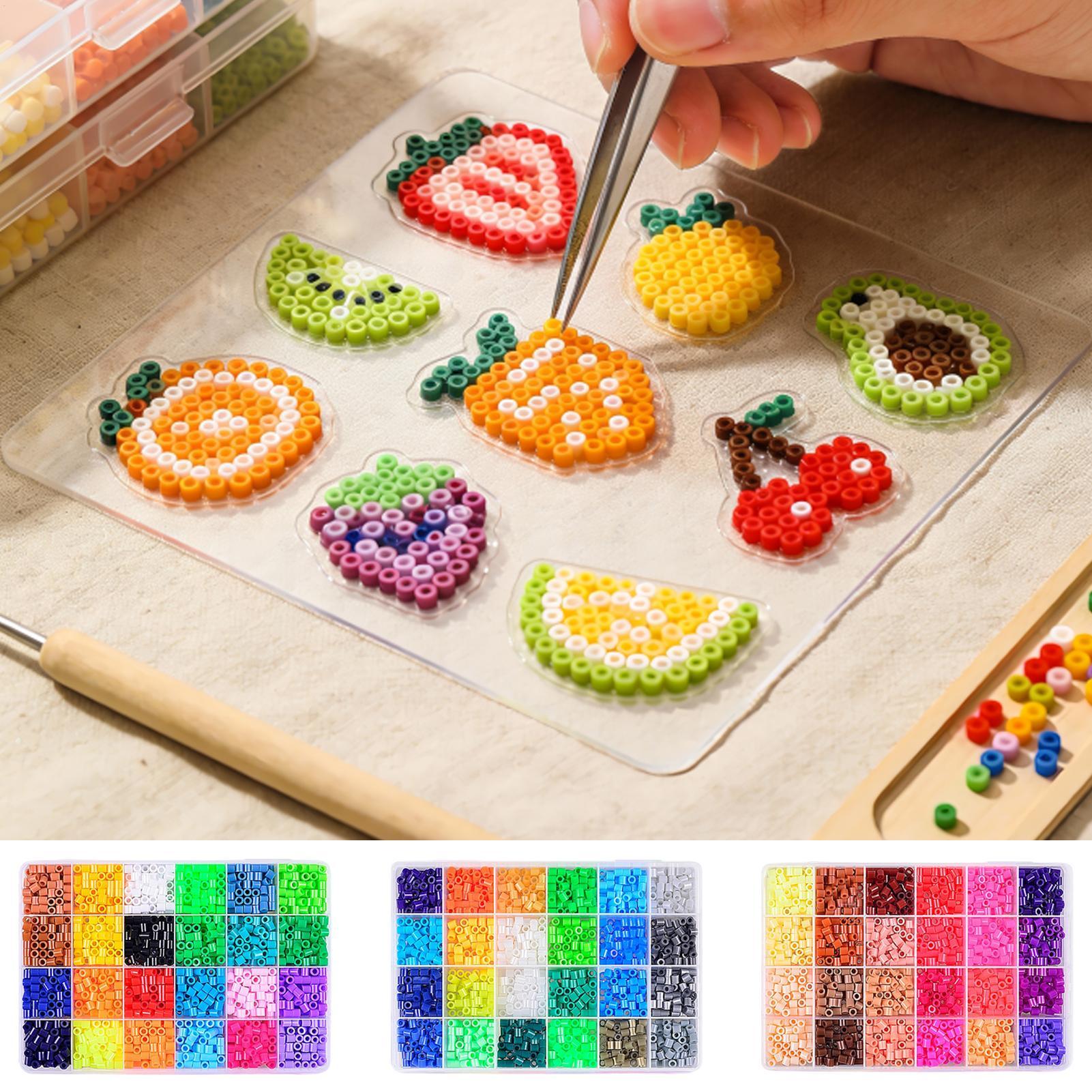 Melty Beads 24-Farben DIY-Bast – Art Craft Workshop Bewertung und Preis