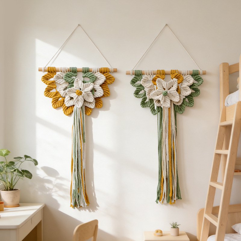 Gewebter Wandbehang Boho Geome – Art And Craft For Nursery Bewertung und Preis