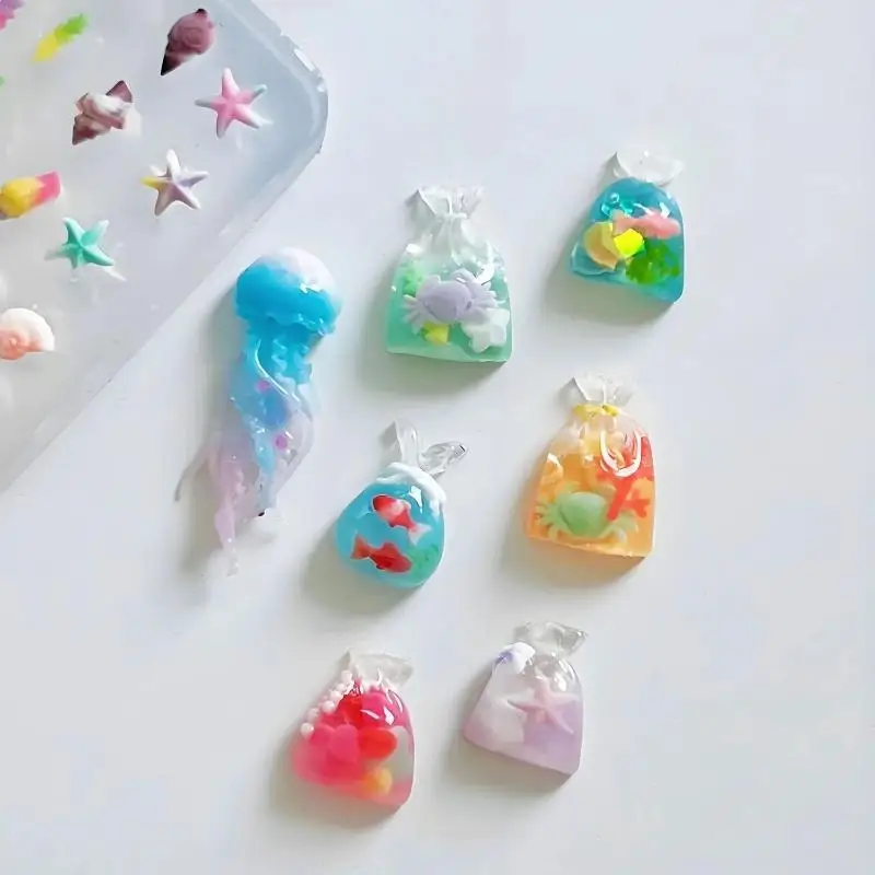3D Ozean Serie Silikon Quallen – Art Craft Jellyfish Bewertung und Preis
