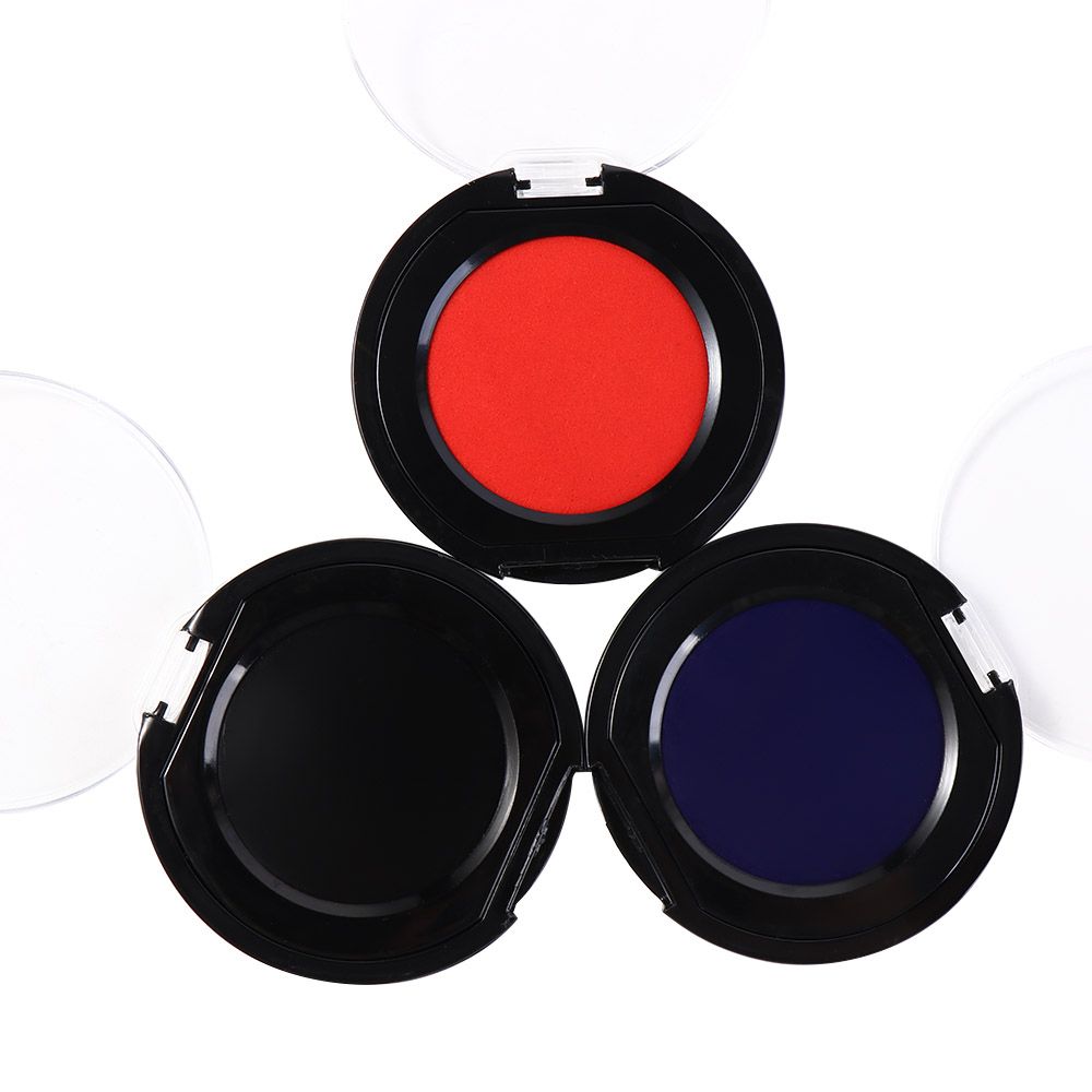 Rot-blau-schwarzes Mini-Finger – Stamping Ink Pad Bewertung und Preis