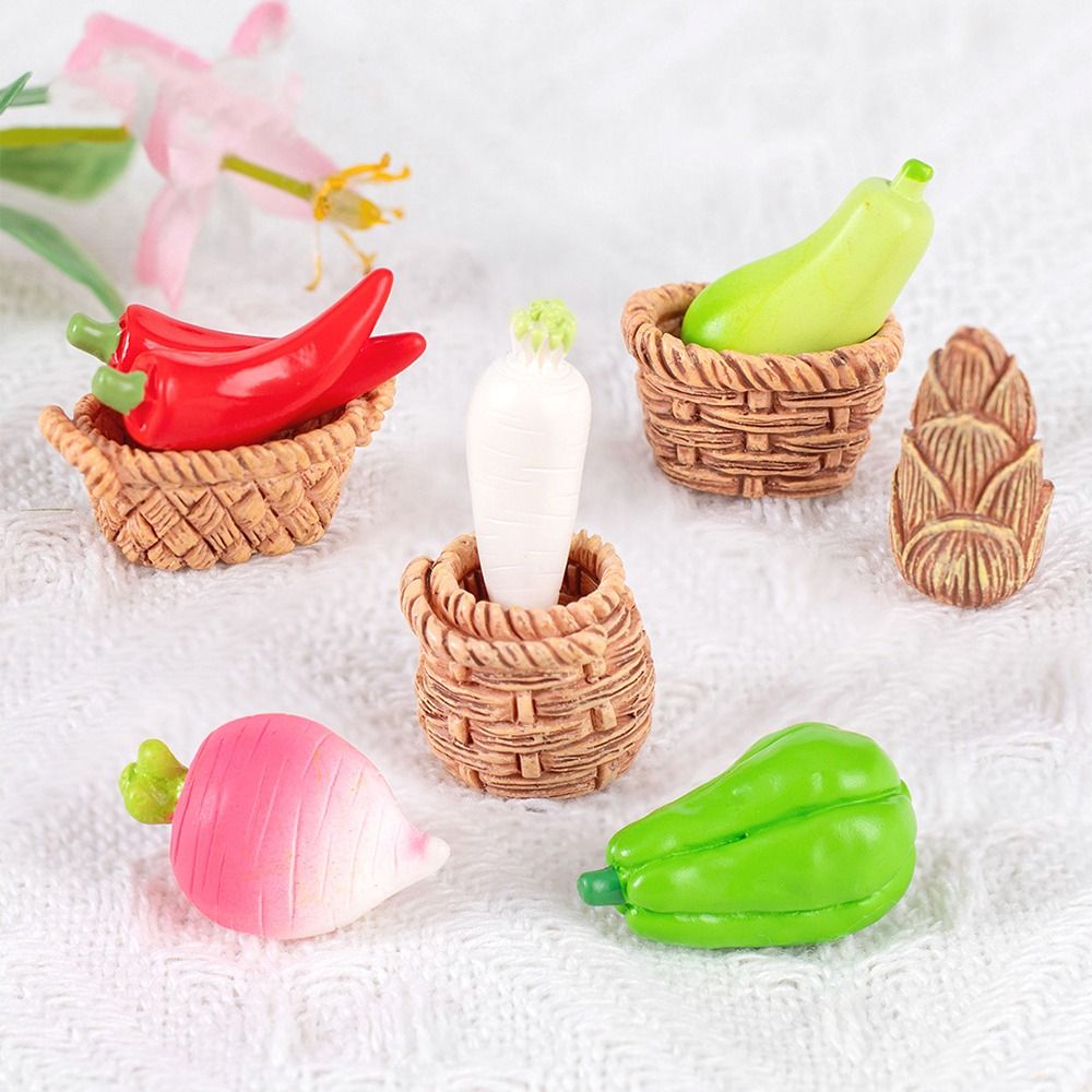 Niedliche Gemüsebeiguren, Mini – Art Craft Vegetables Bewertung und Preis