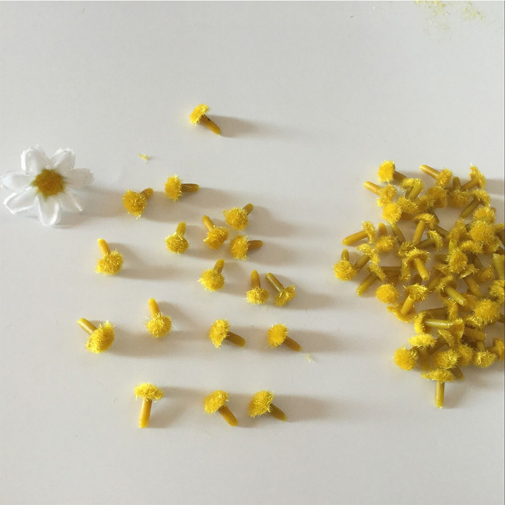 200 Stück Sonnenblumen-Staubge – Art Craft Flower Bewertung und Preis