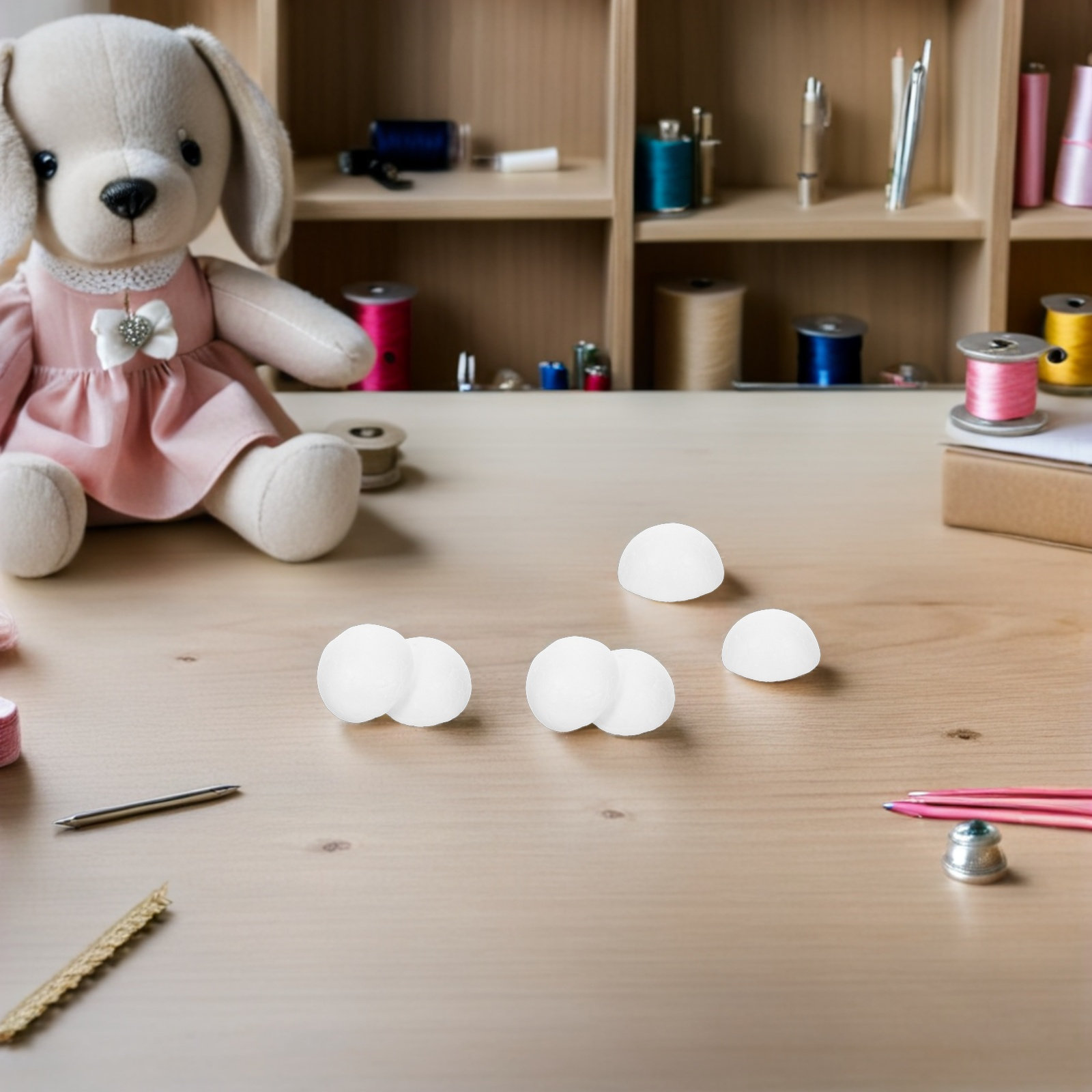 200 Stück Schaumstoff-Halbkuge – Art Craft Preschool Bewertung und Preis