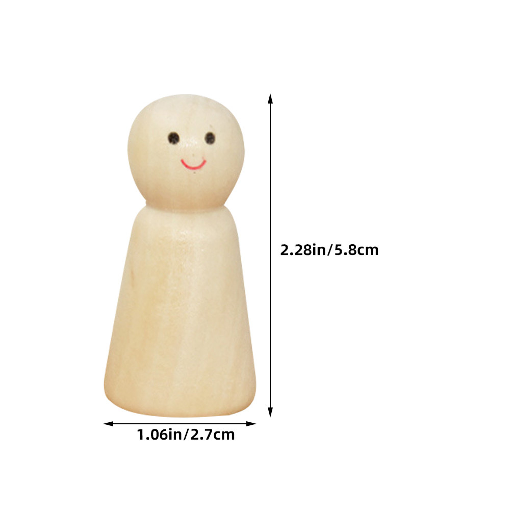 10 Stück Holzfiguren, Unfertig – Art Craft Kit Bewertung und Preis