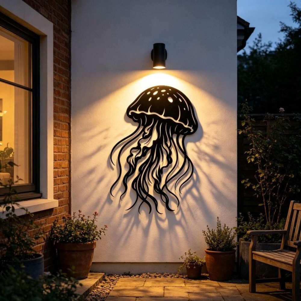 CIFBUY Metall-Wandkunst, Quall – Art Craft Jellyfish Bewertung und Preis
