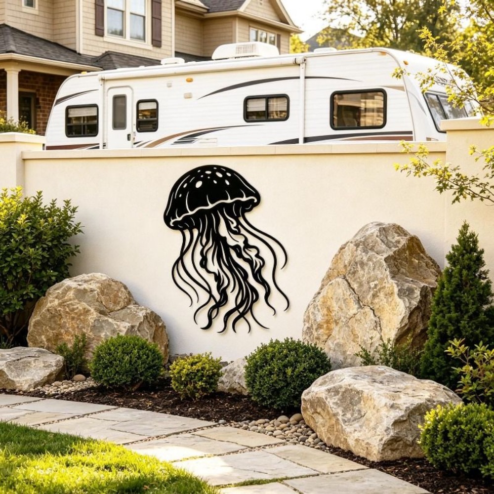 CIFBUY Metall-Wandkunst, Quall – Art Craft Jellyfish Bewertung und Preis